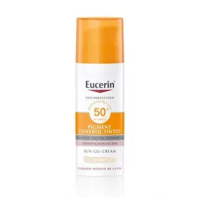 Eucerin Sun Pigment Control FPS 50+ con color tono claro 50ml